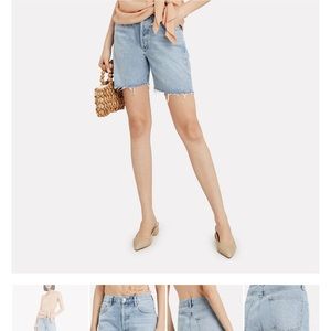 Agolde Rumi denim short. Excellent condition, barely worn.